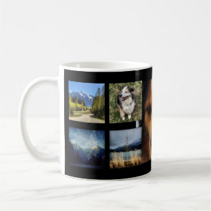 Mug Collage de photo d'Instagram de la coutume 9