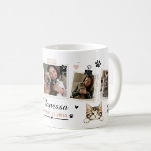 Mug Collage de photos de compagnie personnalisé avec n