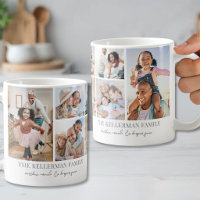 Collage de photos de famille personnalisé classiqu