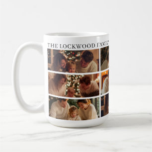 Mug Collage de photos de famille - Souvenir avec plusi