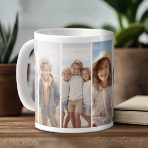Mug Collage de photos de la colonne 7 - Grille moderne