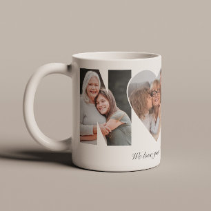 Mug Collage de photos de Nana souvenir de grand-mère d