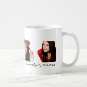Mug Collage de photos do-it-yourself sur mesure
