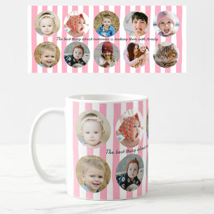 Mug Collage de photos personnalisé Famille Image Rayur