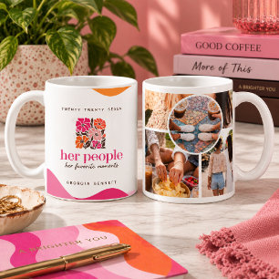 Mug Collage de Photos Personnalisé pour Elle