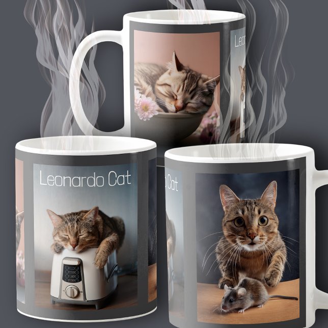 Mug Collage de trois chats (Créateur téléchargé)