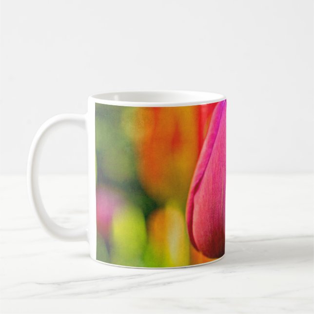 Mug Collage de tulipes (Gauche)