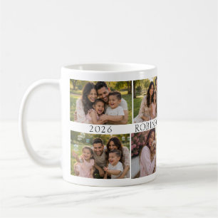 Mug Collage familial personnalisé de 8 photos Sur me