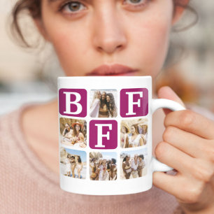 Mug Collage Photo Amitié Meilleures Amies
