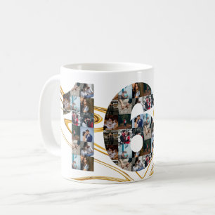 Mug Collage photo Cadeaux de 16 ans par année