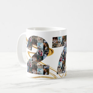 Mug Collage photo Cadeaux de 27 ans par année