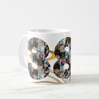 Mug Collage photo Cadeaux de 38 ans par année