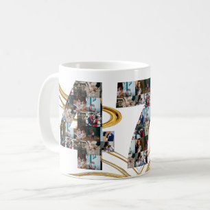 Mug Collage photo Cadeaux de 47 ans par année