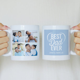 Mug Collage photo de Best Dad Ever