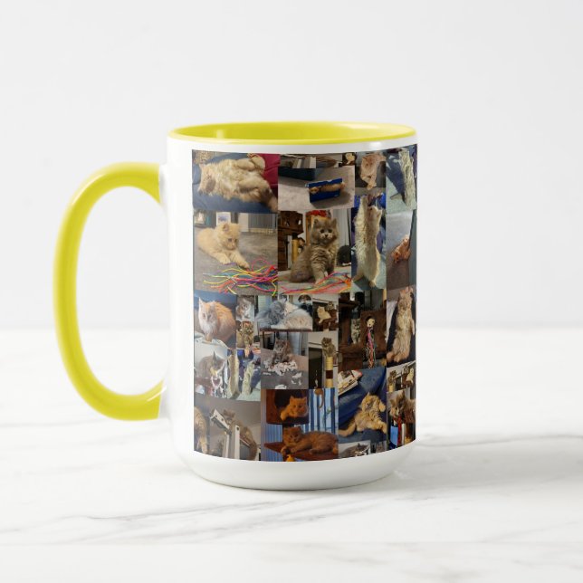 Mug Collage photo de Happy Kittens, (Gauche)
