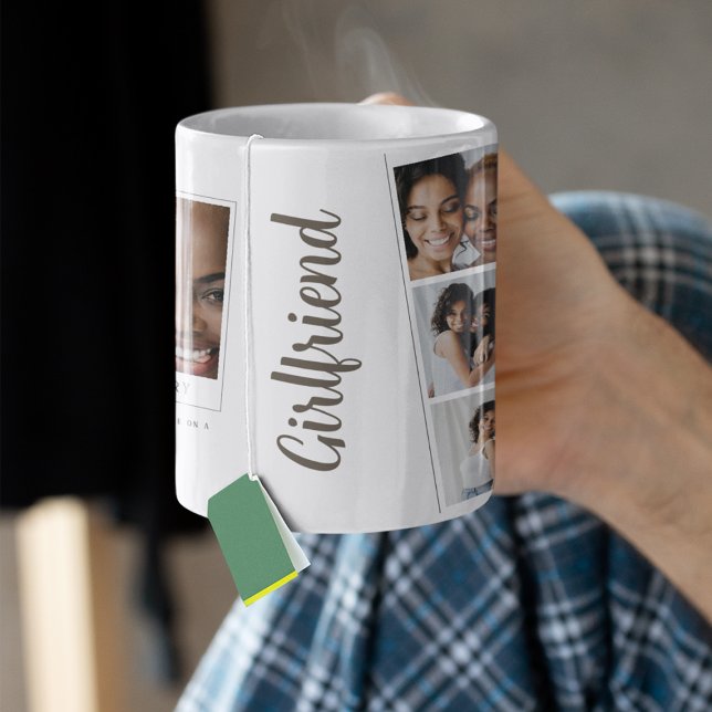Mug Collage Photo de Petite Amie (Créateur téléchargé)