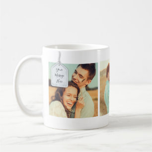 Mug Collage photo Mariage personnalisé personnalisé pe