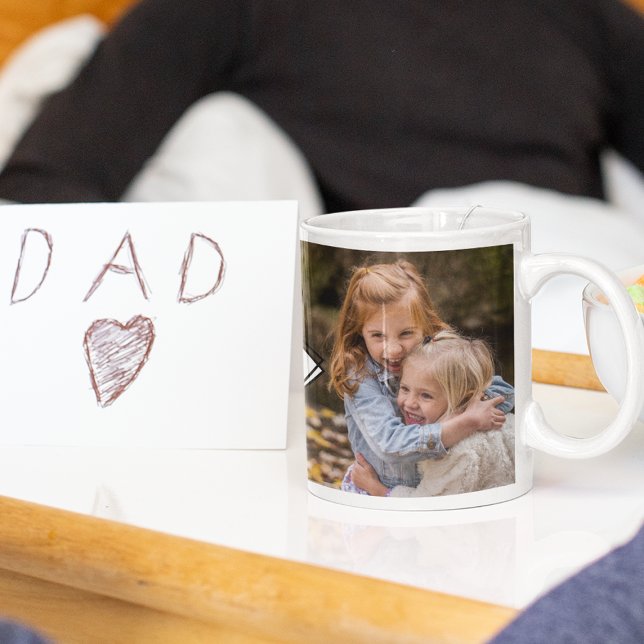 Mug Collage Photo Moderne N°1 Papa (Créateur téléchargé)