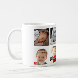 Mug Collage photo personnalisé