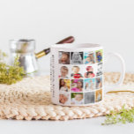 Mug Collage photo personnalisé<br><div class="desc">Maman personnalisée .. ajouter vos propres photos et texte .. idéal pour la journée des mères .. fête des pères et plus .. merveilleux souvenir idée cadeau mugs de Ricaso</div>