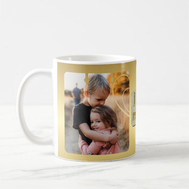 Mug Collage photo personnalisé "J'aime MAMAN" (Gauche)