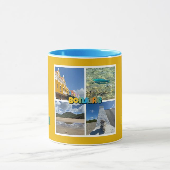 Mug Collage photo Pittoresque Bonaire (Centre)