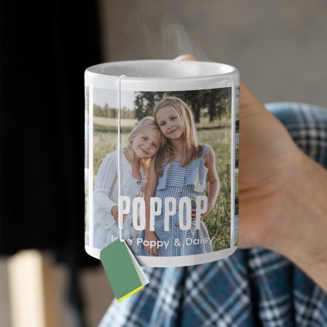Mug Collage photo tendance 5 Poppop (Créateur téléchargé)