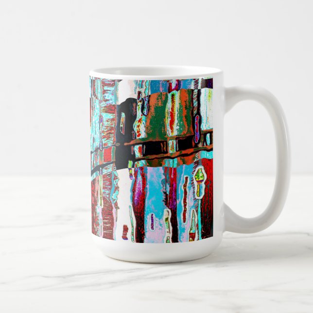 Mug – Collapse Reflection Abstract Design (Droite)