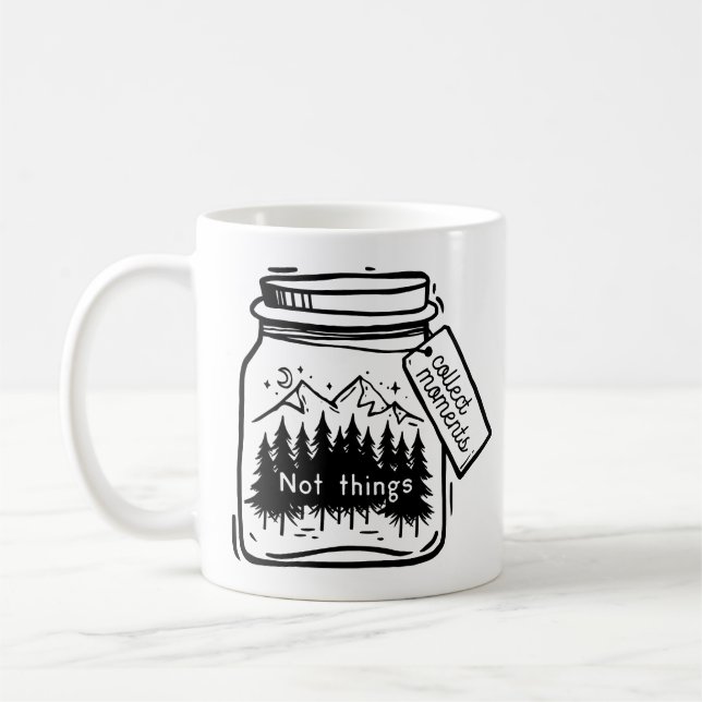Mug Collect Moments Cool Citation Camping (Gauche)