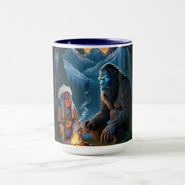 Mug Collecte des forêts de Bigfoot et de Chief Moonlit (Centre)