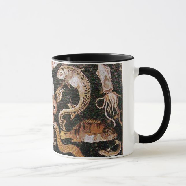 MUG COLLECTE POMPEII / OCÉAN - SCÈNE DE VIE MARINE (Droite)