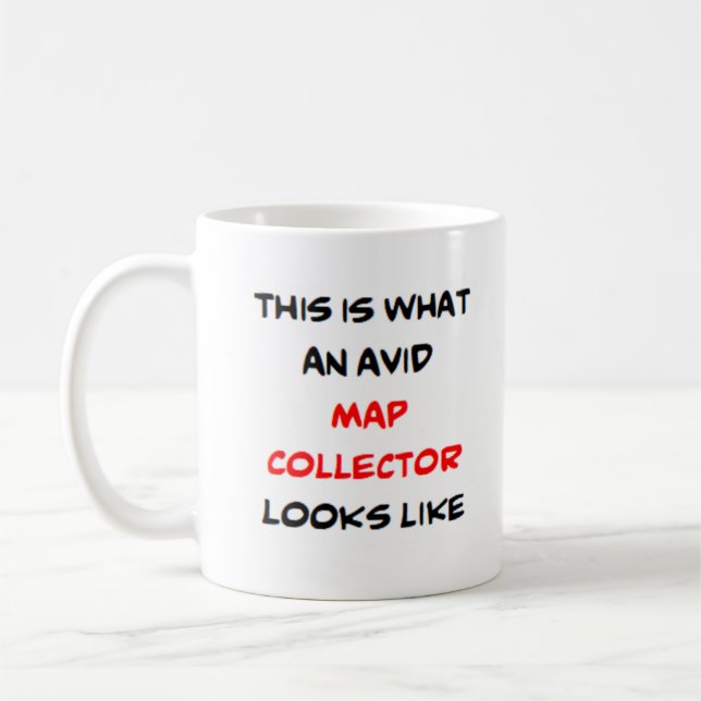 Mug collecteur de cartes, avide (Gauche)