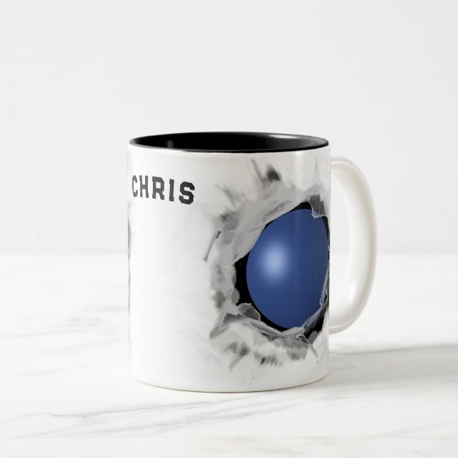 Mug Collectible de Raquetball (Devant droit)