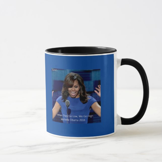 Mug Collectif Michelle Obama "We Go High" (Droite)