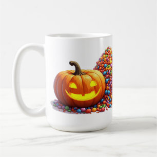 Mug Collection amusante de citrouille et de bonbons d'