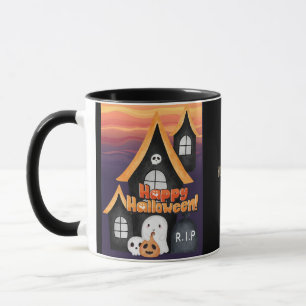 Mug collection dans le style halloween