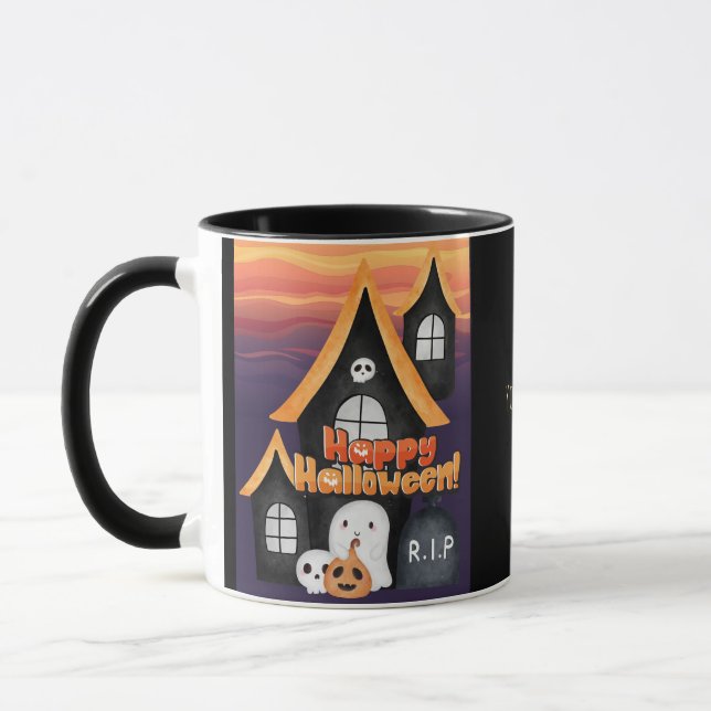 Mug collection dans le style halloween (Gauche)