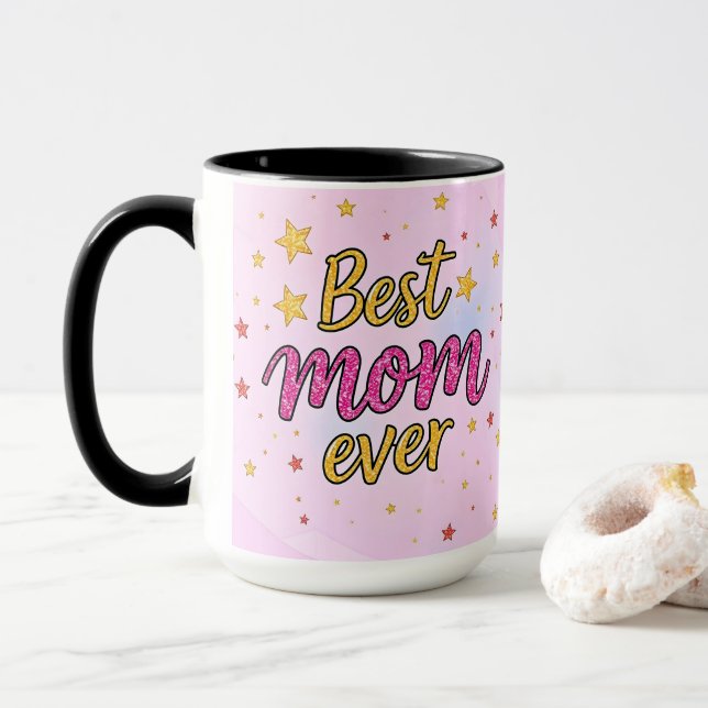 Mug Collection de cadeaux populaires Stars de luxe (Avec donut)