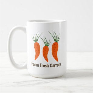 Mug Collection de carottes botaniques