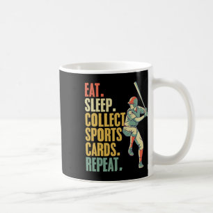Mug Collection de cartes de sport Basketball Baseball 