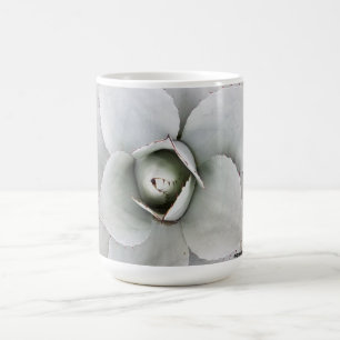 Mug Collection de fleurs du désert Agave Close