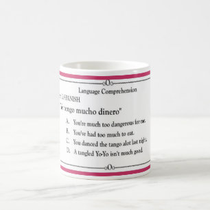 Mug Collection de langue - #2 espagnol