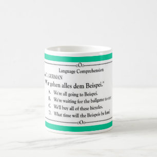 Mug Collection de langue - Allemand 3
