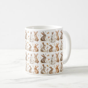 Mug Collection de lapins radiants : Élégance de Pâques