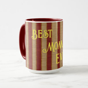 Mug Collection de linge de luxe en or de Bourgogne pop