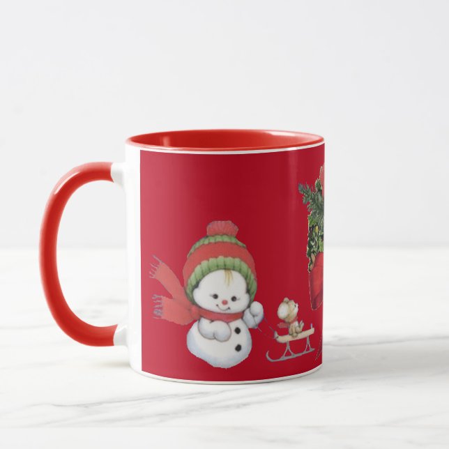 Mug Collection de Noël Suzanne Elizabeth (Gauche)