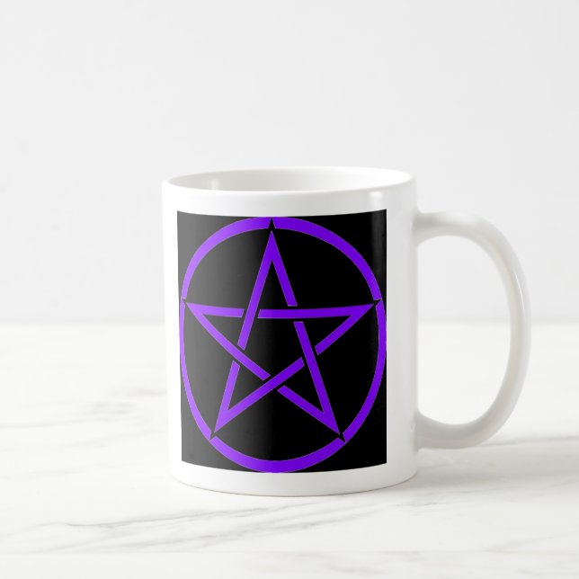 Mug Collection de Pentagramme de sorcière chère (pourp (Droite)