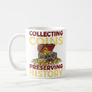 Mug Collection de pièces de monnaie Préservation de l'