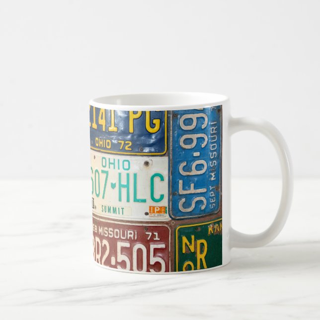 Mug collection de plaques rouillées (Droite)
