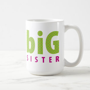 Mug COLLECTION DE SOINS - grande soeur {lime}